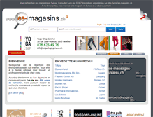 Tablet Screenshot of les-magasins.ch